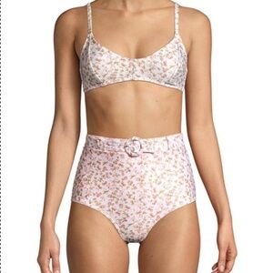 PEONY La Boheme Piped Bralette Bikini Top Size AU 10